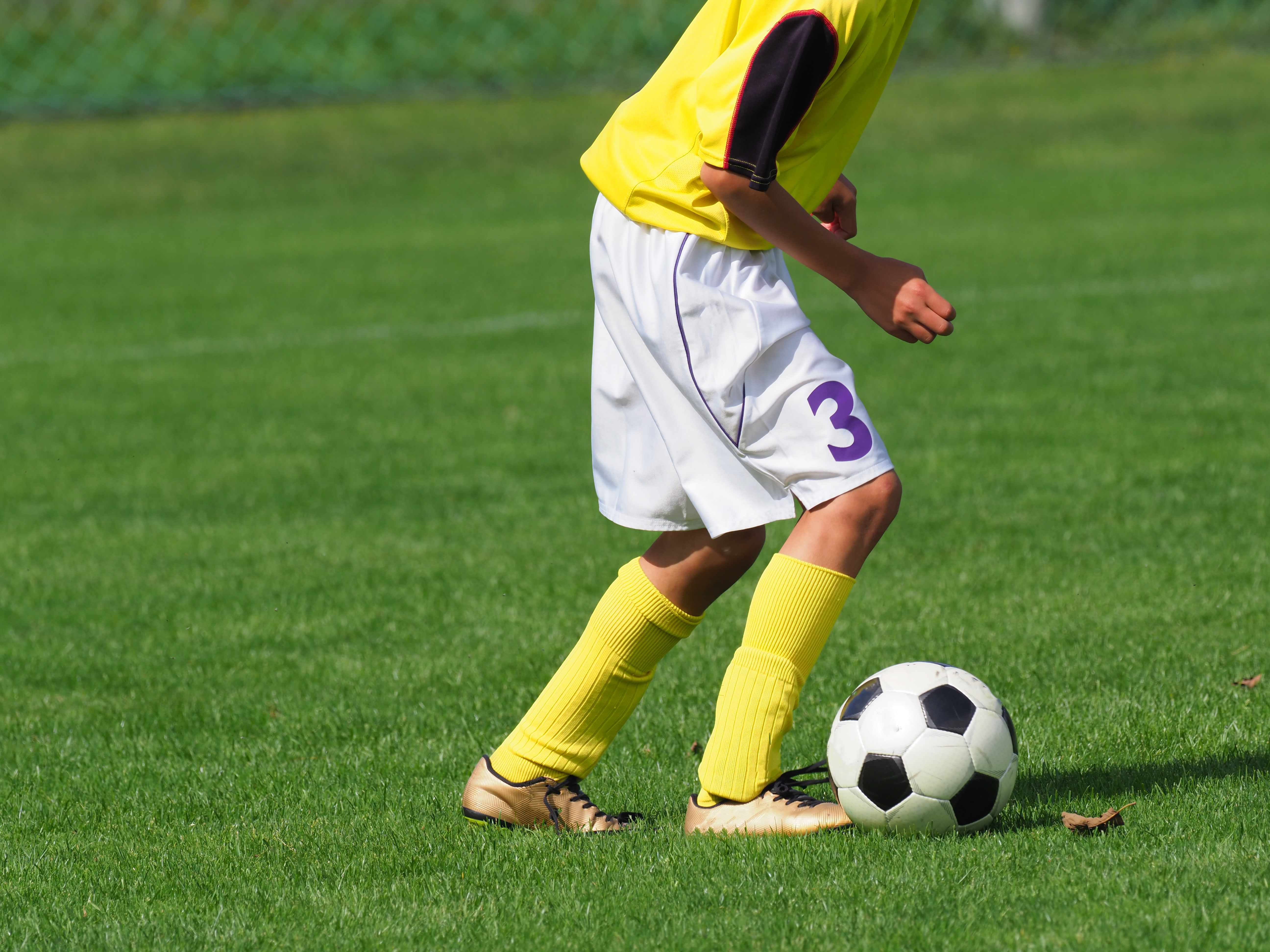 身体の開きの矯正について ジュニアサッカーの上達練習指導法